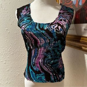 Crinkle Tank Top